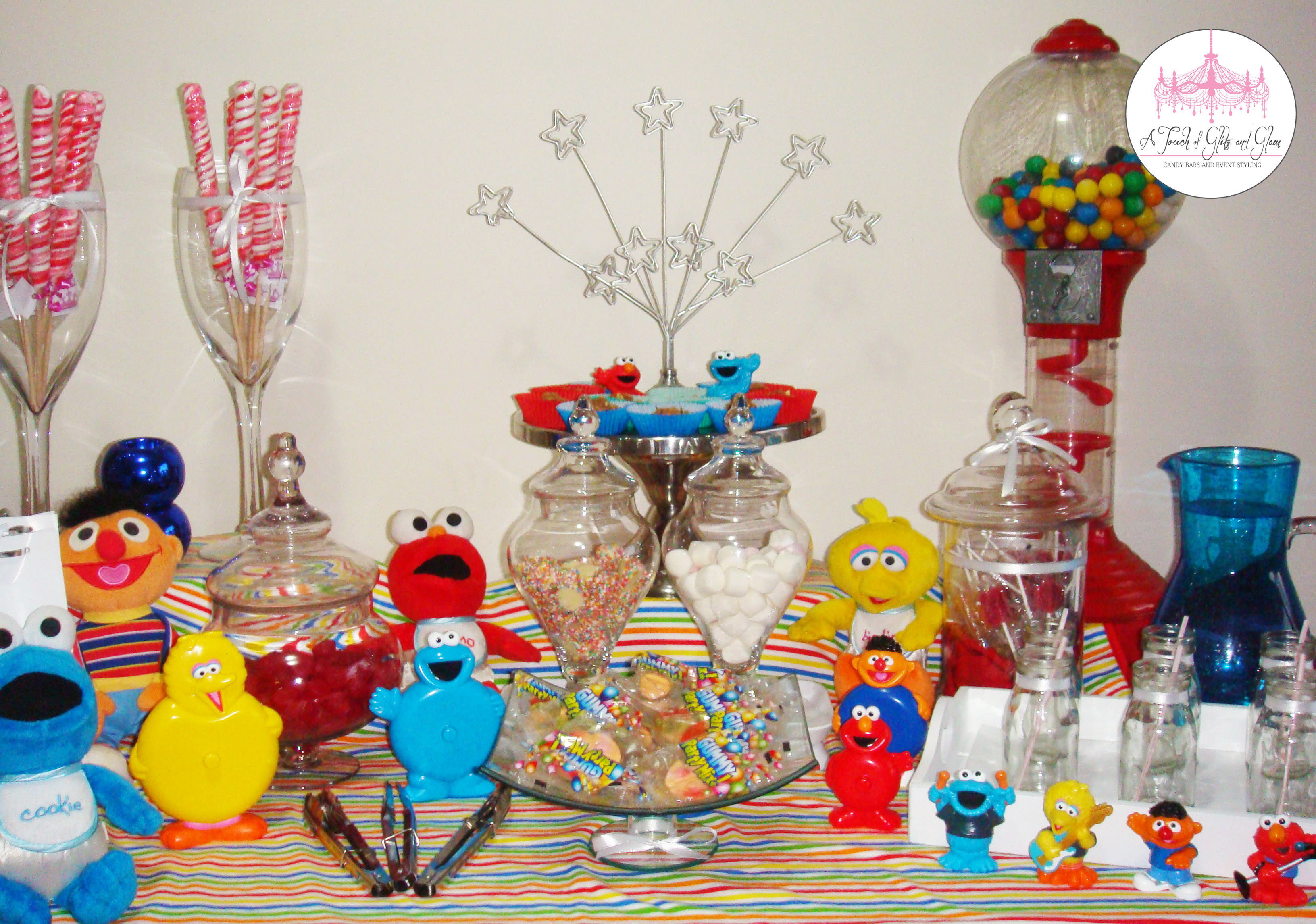 sesame-candy-buffet