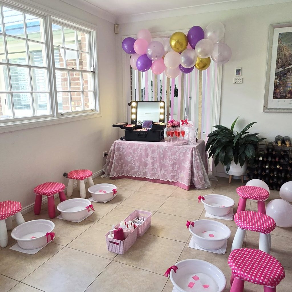 kids pamper party sydney