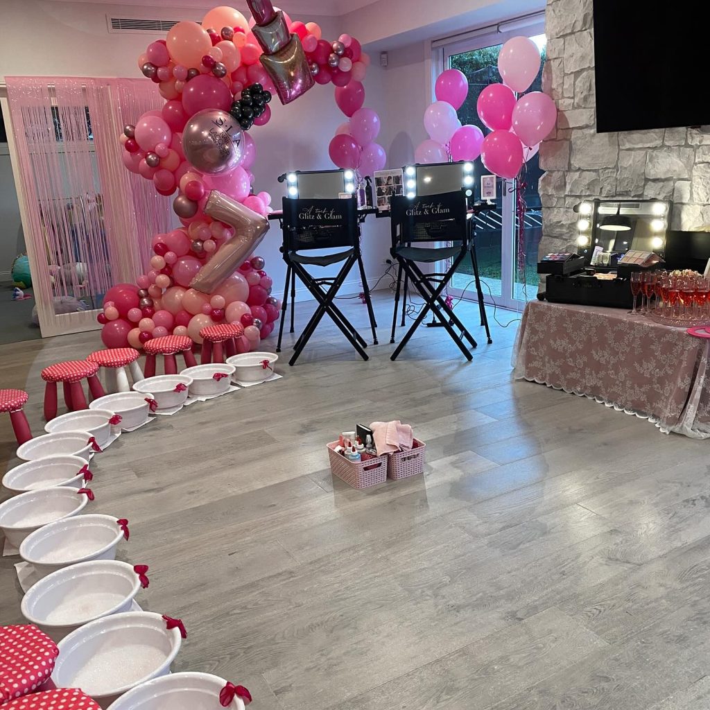 Girls spa birthday party package Sydney